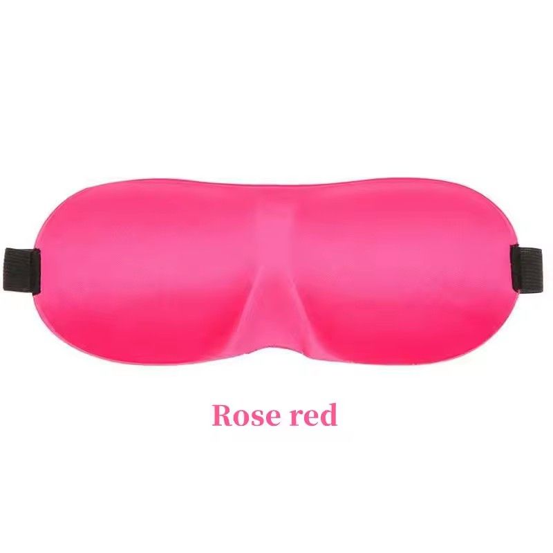 Sleep eye mask 3D eye mask sponge fabric polyester eye mask travel aviation B2-7