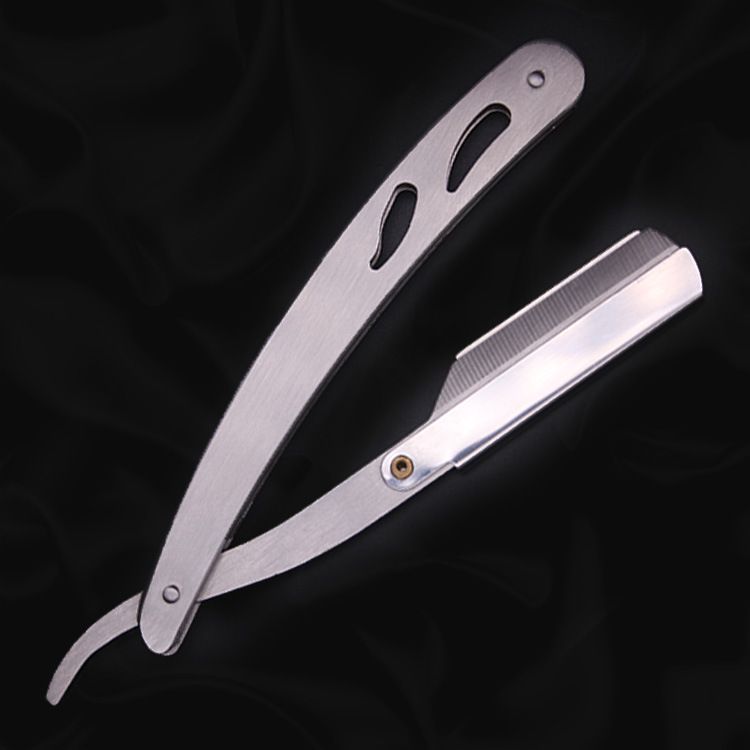 Men's Fashion Straight Edge Barber Razor Stainless Steel Gold Folding Shaving Shaver Salon Quality Shaving Tool Tools
B2--44