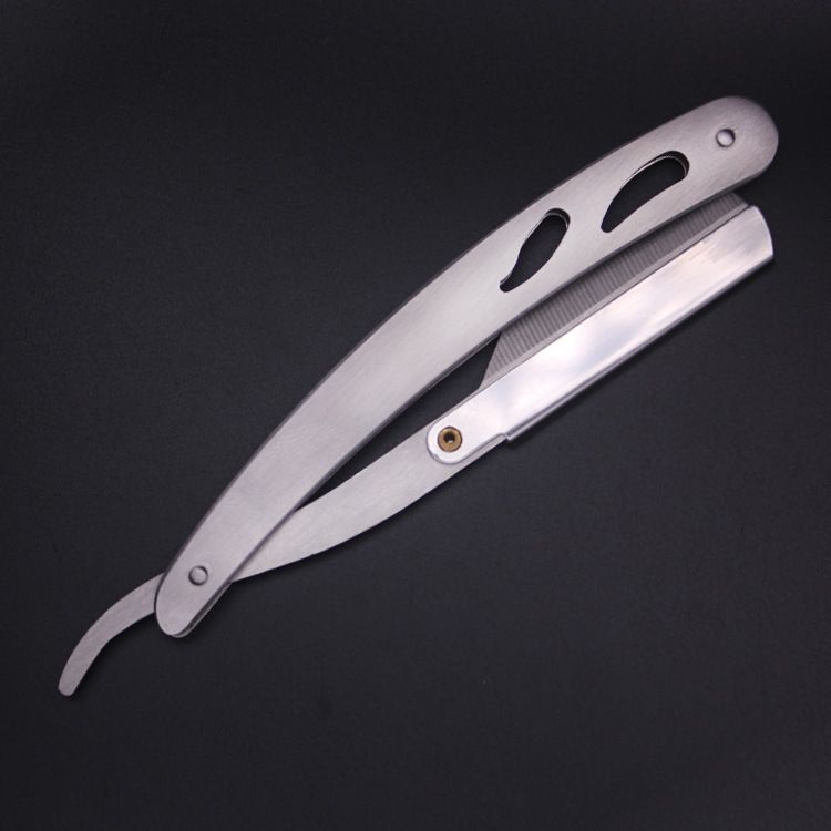 Men's Fashion Straight Edge Barber Razor Stainless Steel Gold Folding Shaving Shaver Salon Quality Shaving Tool Tools
B2--44