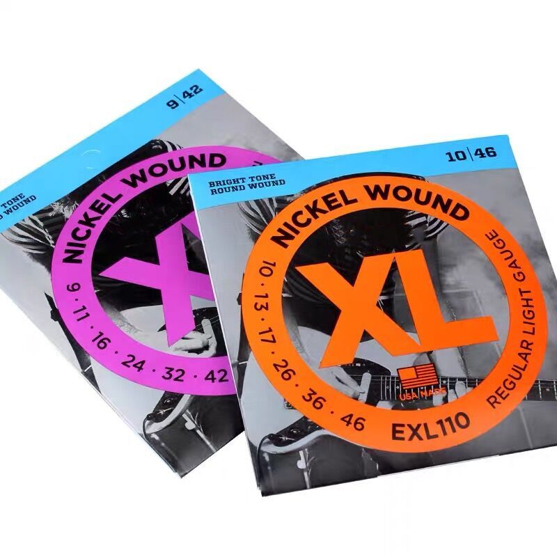Exl110 Exl115 Exl120 Exl130 Xl Nickel Round Wound Electric Guitar Strings E-1260
