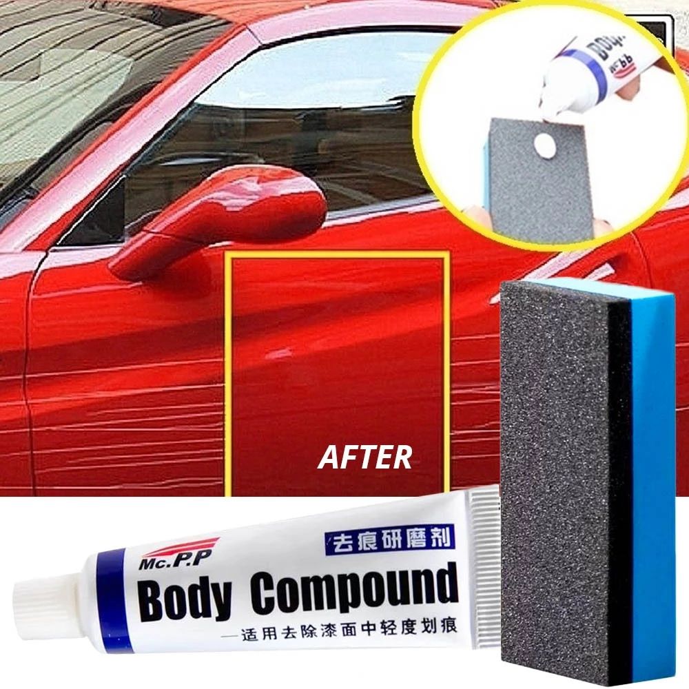 Car Styling Wax Scratch Repair Kit Auto Body Compound MC308 Polishing Grinding Paste Paint Cleaner Polishes Care Set Auto Fix It