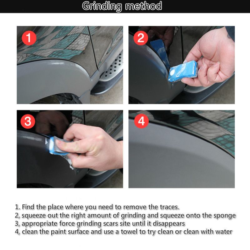 Car Styling Wax Scratch Repair Kit Auto Body Compound MC308 Polishing Grinding Paste Paint Cleaner Polishes Care Set Auto Fix It