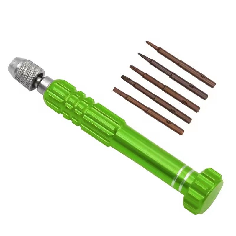 Mini Screwdriver Screw driver for iPhone DIY Mobile Phone Open Repair Tools Kit 5 in 1 Aluminum Alloy Mini Screwdriver Tools C-331
