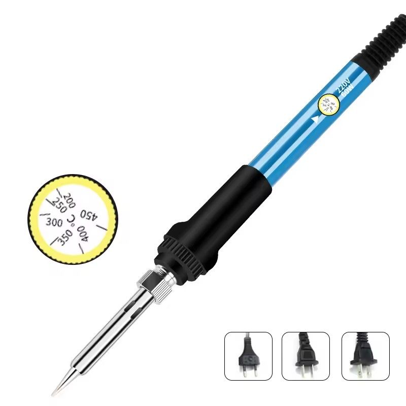 Multi-kit Adjustable Temperature Electric Soldering Iron 220V  60W Electric Soldering Iron Set Welding Solder Repair Tool