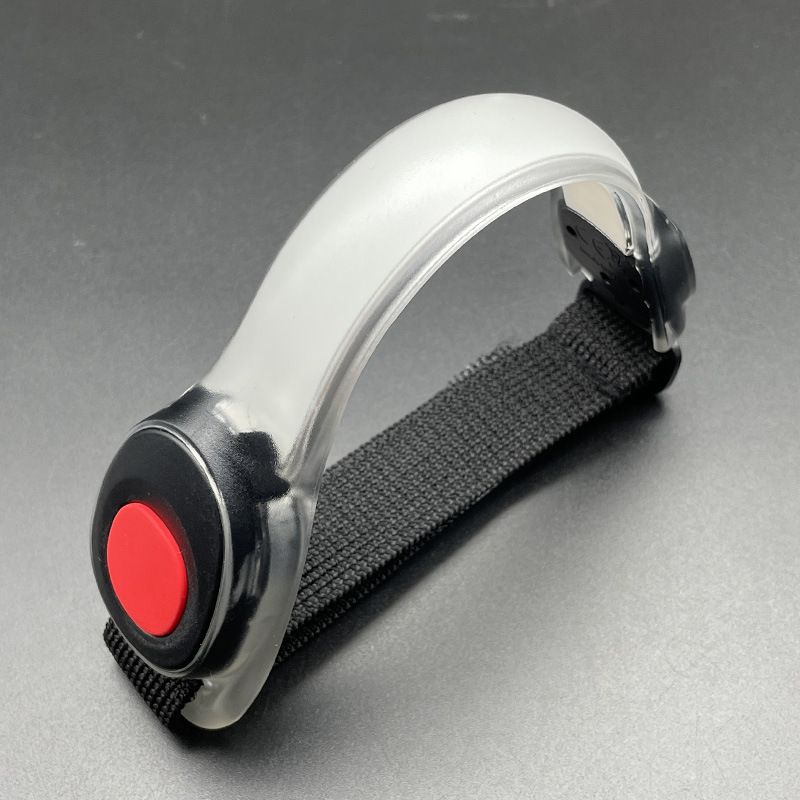LED Light Up Armband Outdoor Sports Flashing Luminous Safety Band Adjustable Night Walking Running Riding Glow Arm Strap