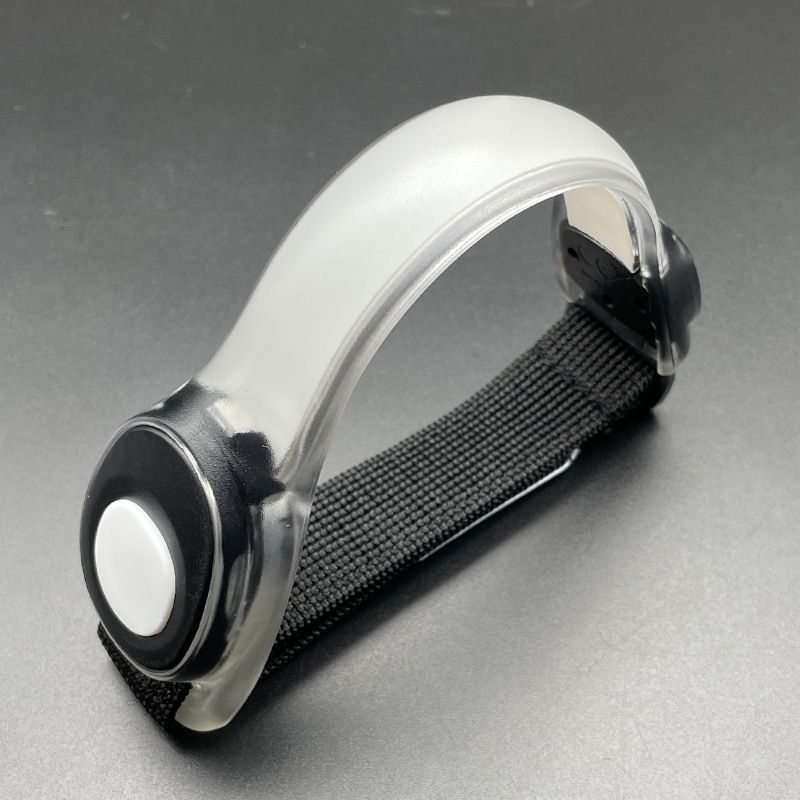 LED Light Up Armband Outdoor Sports Flashing Luminous Safety Band Adjustable Night Walking Running Riding Glow Arm Strap