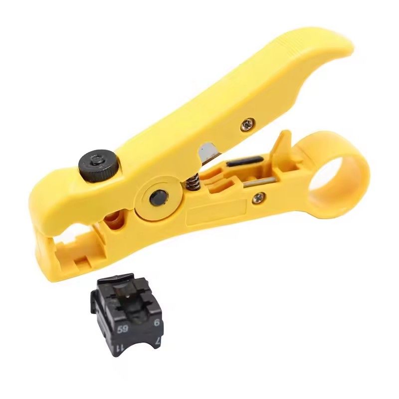 Automatic Stripping Pliers Universal Coaxial Cable Wire Stripper Wire Cable Tools Stripping Crimping Hand Tools Hexagon Wrench