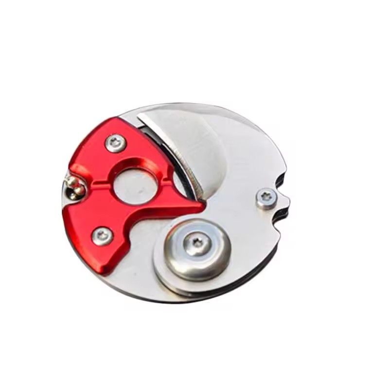 Mini Portable Folding Blade Coin Knife Keychain Parcel Box Opener Multifunctional Self Defense EDC Tools Outdoor Pocket Knives