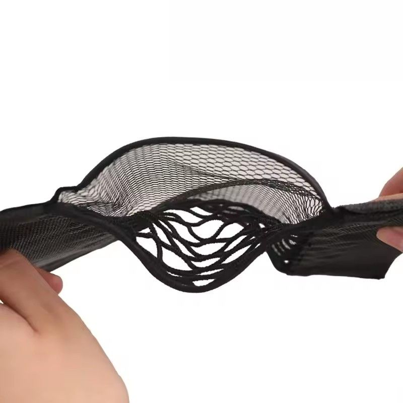 Car Storage Net Stretchable Mesh Pocket Net Magic Elastic Sticker Universal Rear Mesh Trunk Seat Bag Pocket Cage Auto Organizer