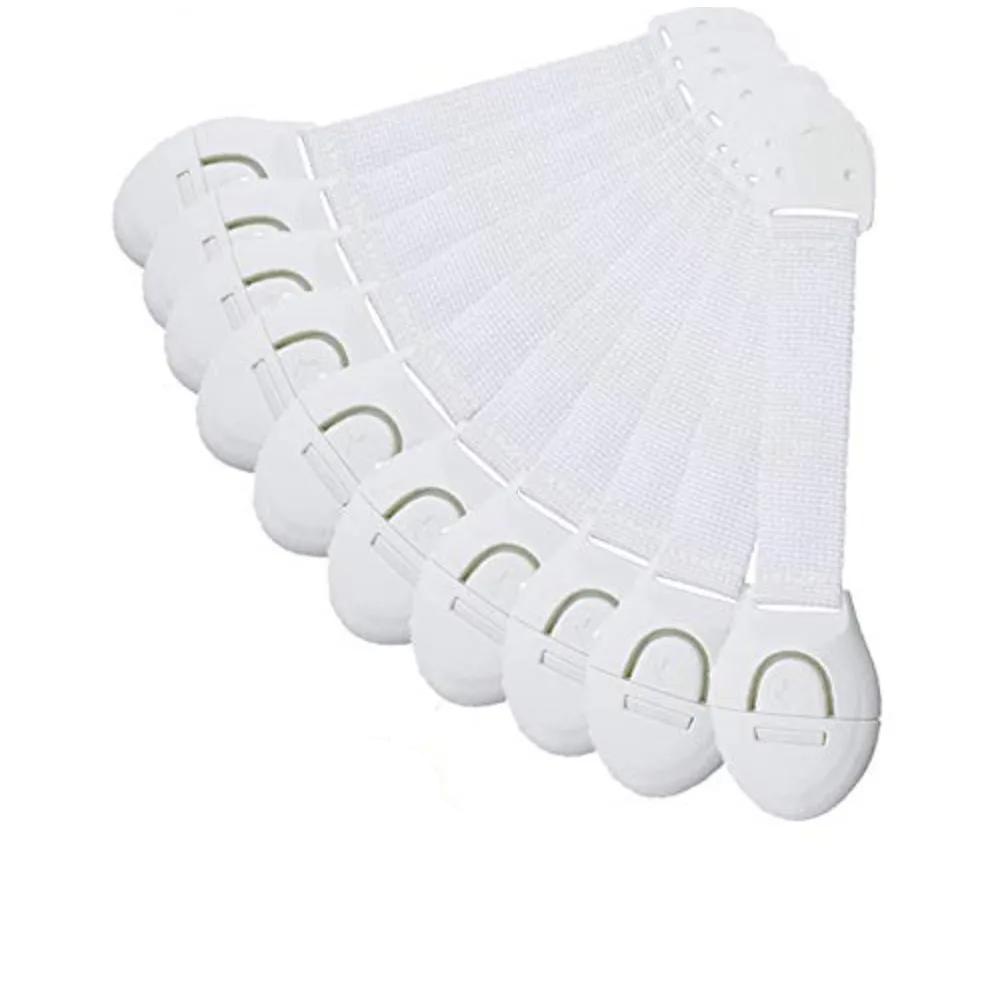 10PCS Child Safety Cabinet Lock Baby Security Protection Drawer Door Cabinet Lock Plastic Protection Kids Safety Door Lock E-1141