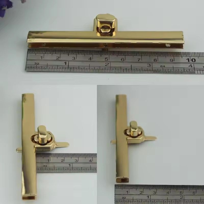 Alloy Fashion Clasp Turn Locks Twist Lock for Ladys' Handbag Craft Bag Replacement Purse DIY Handmade Bag Hardware