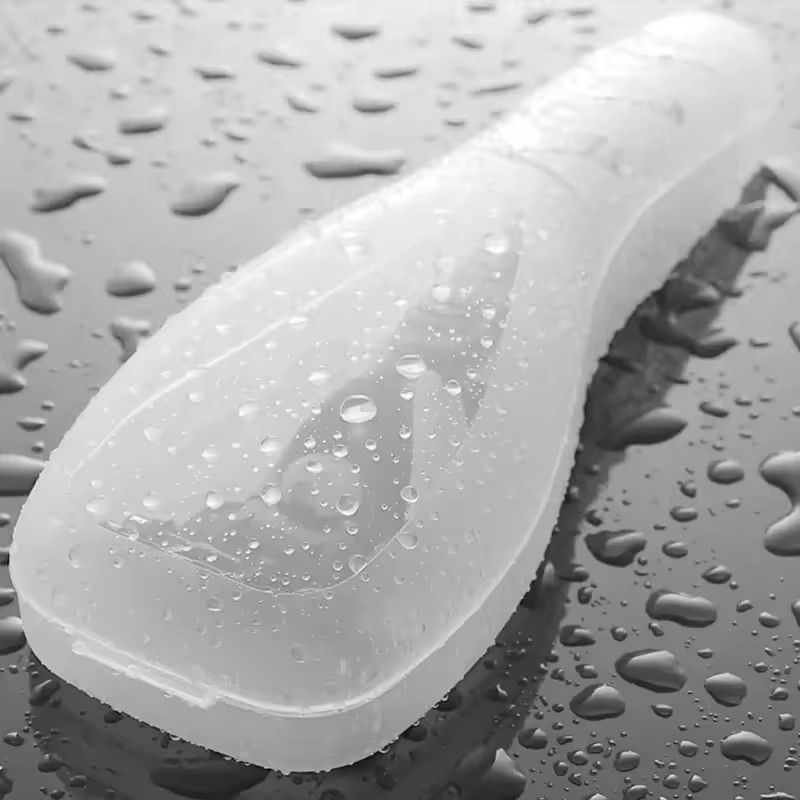 1pc Portable Travel Men Manual Razor Protector Plastic Box Cover Container Storage Shaver Holder Protector Case Organizer（Attention: Shaver not included）