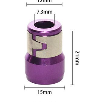 1/4 "drill bit with universal magnetic ring magnet, strong magnetic ring, strong magnetization electric screwdriver bit