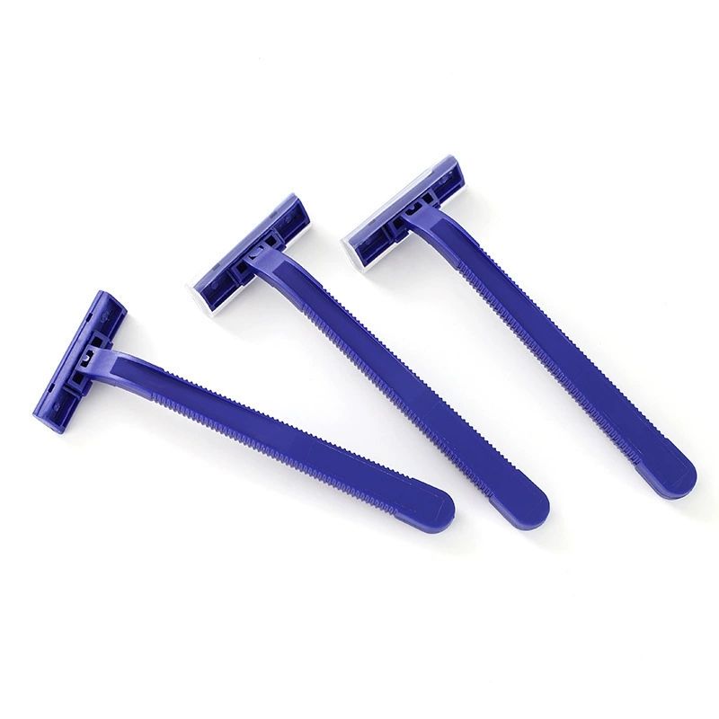 3PCS Disposable Beard Shaver Body Trimmer Stainless Steel 3-layer Blade Shaver Men's and Women's Hotel