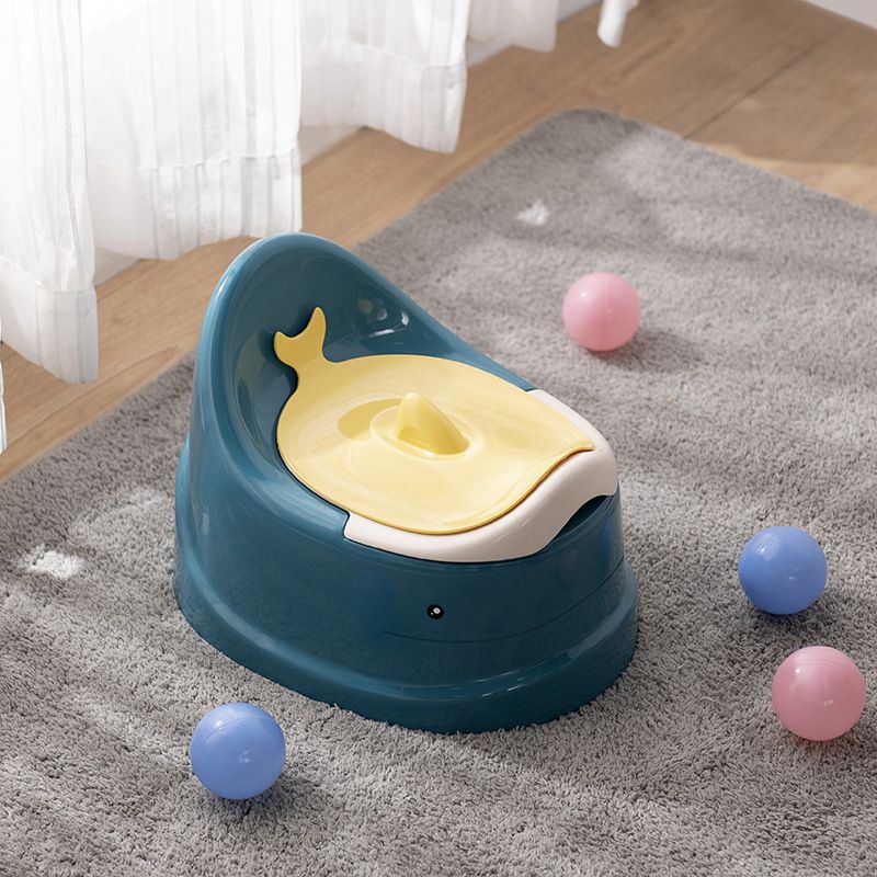 1pcToddler Potty Baby Toilet Trainer Portable Training Toilet For Travel Stable And Safe Oval Bottom Design Non Slip Potty For