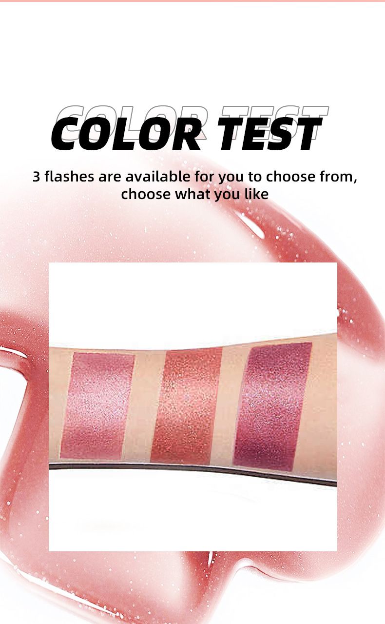 1pc Diamond Shining Lip Gloss Durable Waterproof Liquid Lipstick Pearl Shining Lip Gloss Shining Lip Makeup view 6