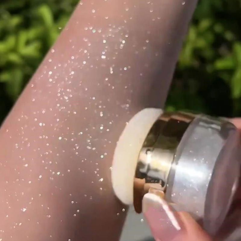 1pc Shining Fairy Highlighting Body Shining Powder Clavicle Beating Powder Shining Powder Makeup
