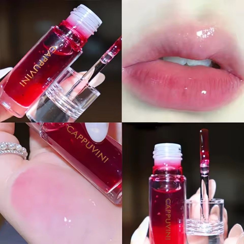1pc Transparent Crystal Jelly Lip Gloss Mirror Moisturizing lipstick Gloss Liquid Lip Gloss Lip Gloss view 9