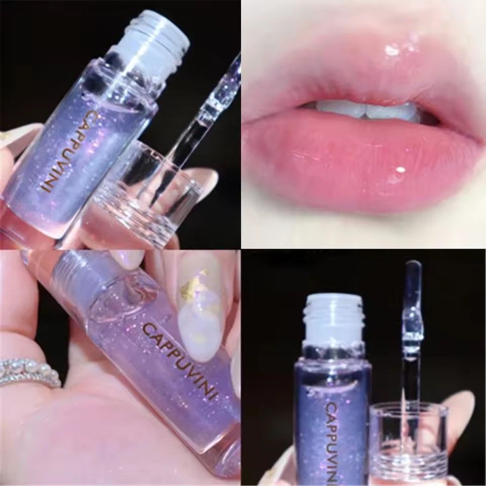1pc Transparent Crystal Jelly Lip Gloss Mirror Moisturizing lipstick Gloss Liquid Lip Gloss Lip Gloss view 6