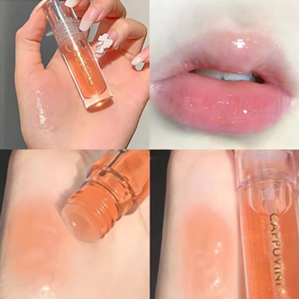 1pc Transparent Crystal Jelly Lip Gloss Mirror Moisturizing lipstick Gloss Liquid Lip Gloss Lip Gloss view 7