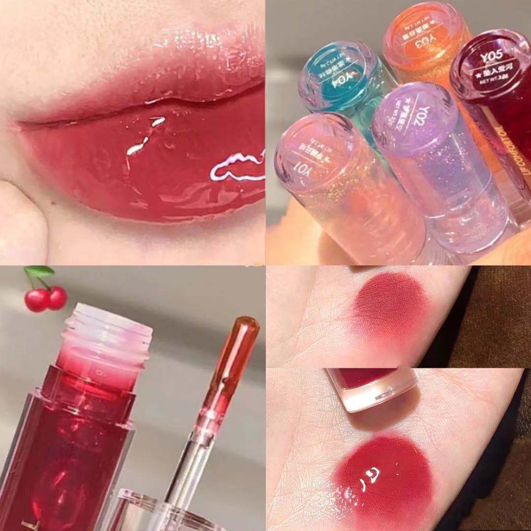 1pc Transparent Crystal Jelly Lip Gloss Mirror Moisturizing lipstick Gloss Liquid Lip Gloss Lip Gloss view 4