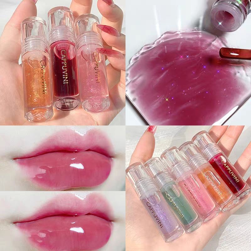 1pc Transparent Crystal Jelly Lip Gloss Mirror Moisturizing lipstick Gloss Liquid Lip Gloss Lip Gloss view 10
