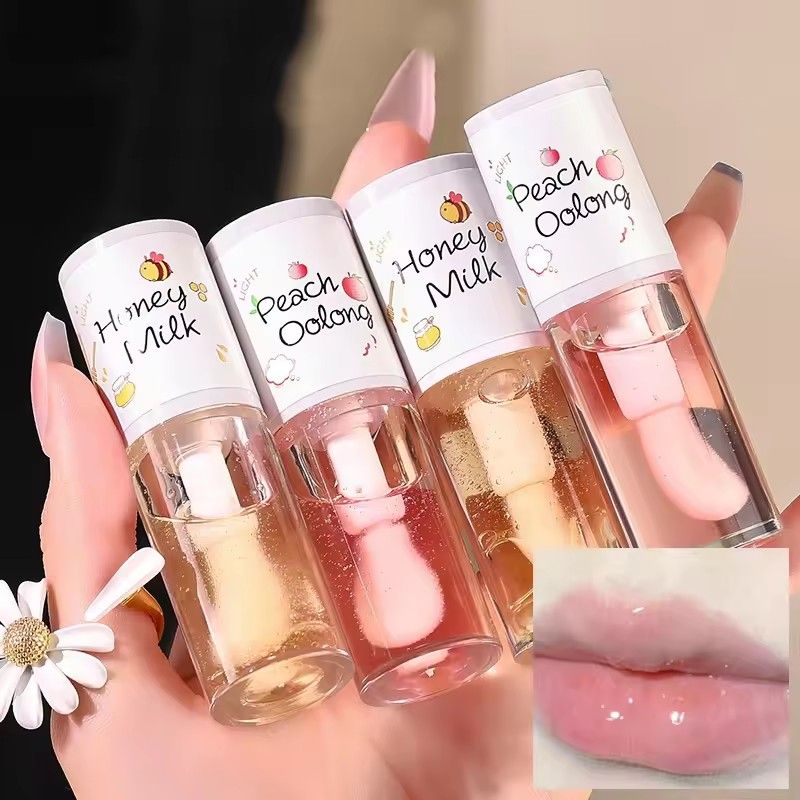 1pc makeup Korean beauty cosmetics lip gloss Labial lip moisturizing cream brightening oil B2-859