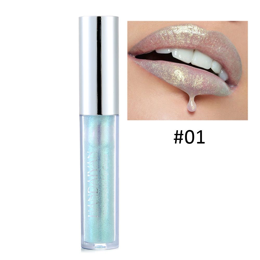 1pc6 Color Lip Gloss Lipstick Mermaid Pigment Long lasting Shining Lip Gloss Lip Makeup view 4