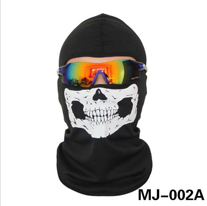 1pcOutdoor Sunscreen Balaclava Motorcycle Skull Face Mask Quick-drying Breathable Cycling Wind Cap Ski Mask MTB Bicycle Headgear FZ-479