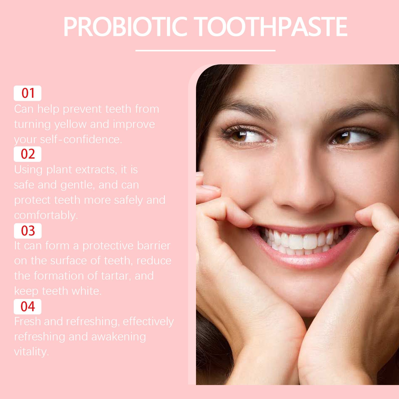Sp10 Probiotic Toothpaste Tooth Brightening Remove Plaque Improve Dental Caries Protect Gum Fresh Breath Oral Hygiene Cleansing Sp-10