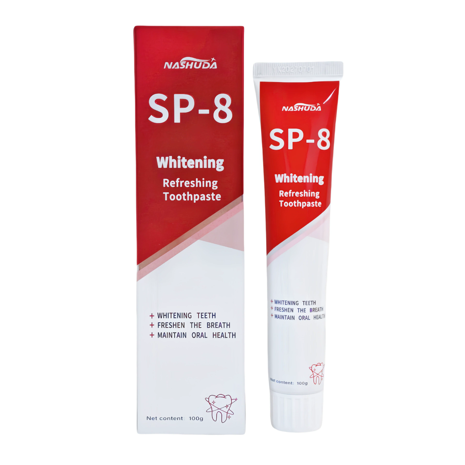 Probiotic Toothpaste,Hydroxyapatite Repair for Oral Care Deeply Clean,Removes Stains,Fresh Breath Keep Mouth Health 100g SP-8