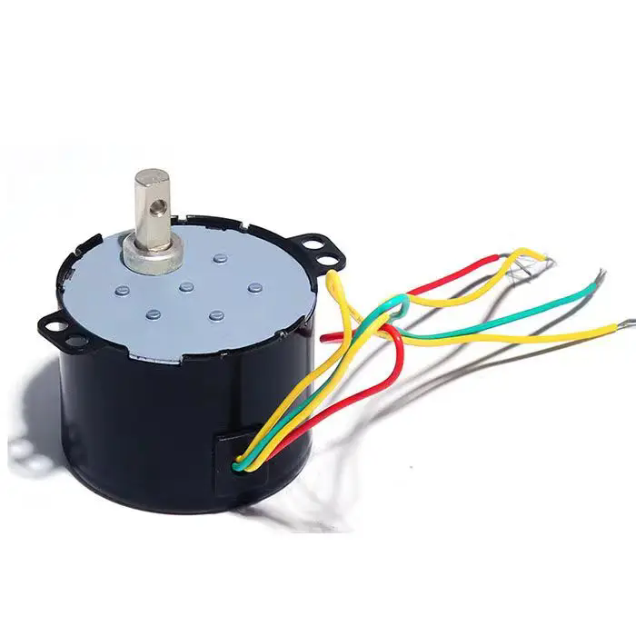 1PC 50KTYZ Permanent Magnet Synchronous Motor AC220V 2.5-50R/Min Low Speed Reducer Motors with Controllable Positive Negative