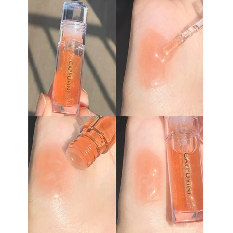 Cappuvini Ice Stick Shape Lip Oil Balm Transparent Texture Moisturizing Hydrating Luminous Lips Long-Lasting Moisture,B2-1021 view 4