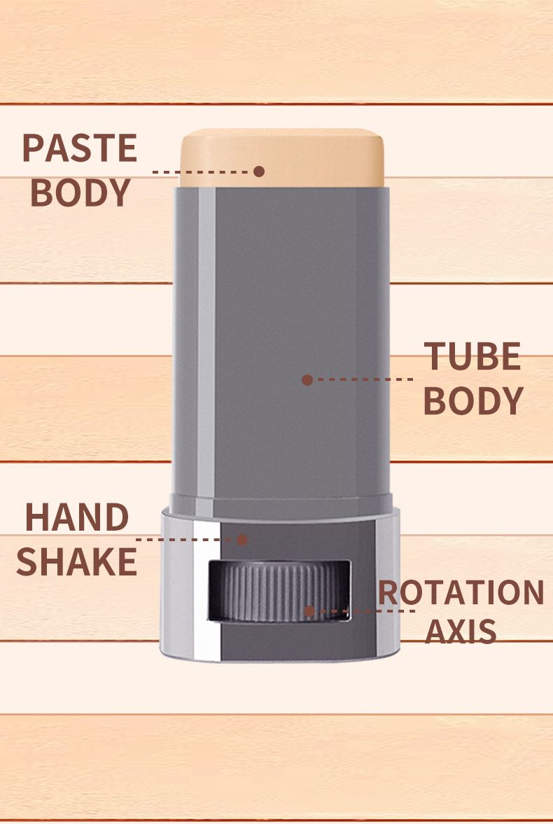 1pc eraser foundation make-up stick nose shadow repair cream concealer acne mark brightening skin liquid foundation B2-1015