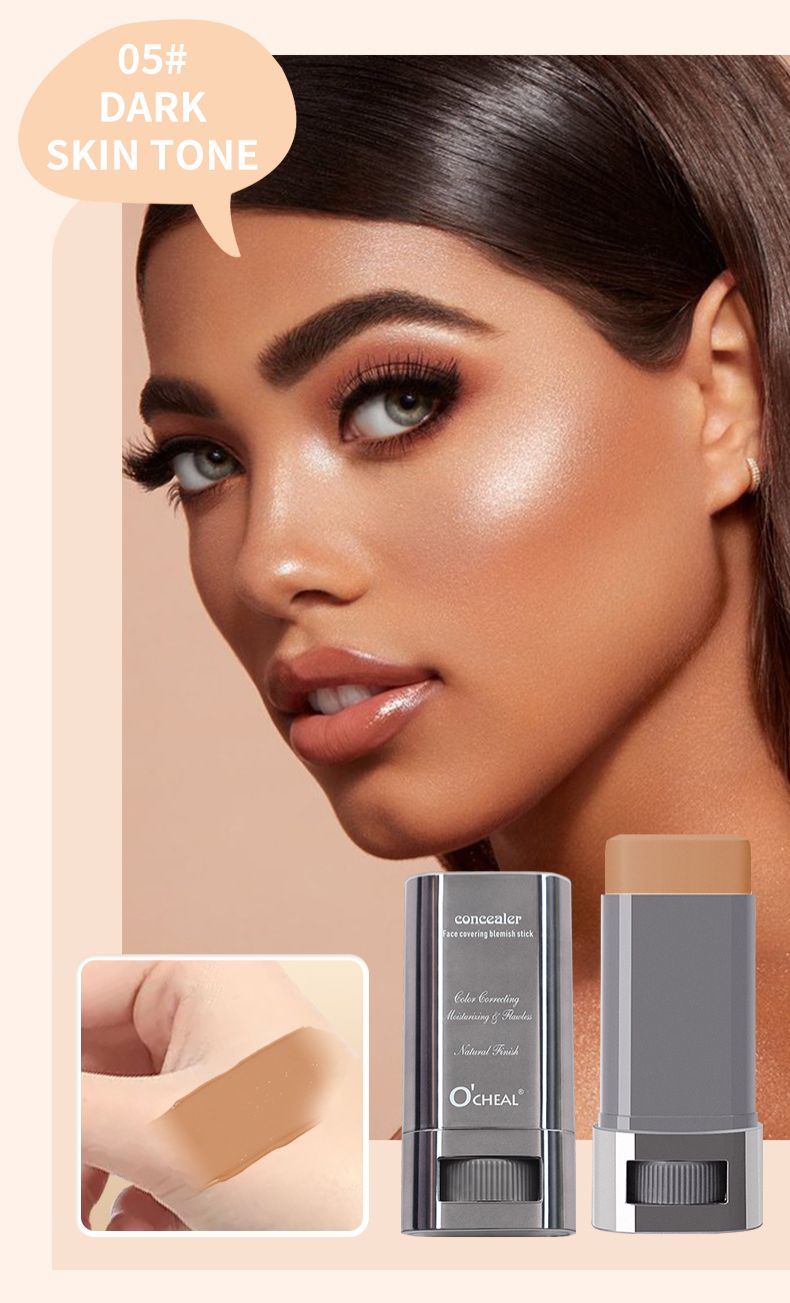 1pc eraser foundation make-up stick nose shadow repair cream concealer acne mark brightening skin liquid foundation B2-1015