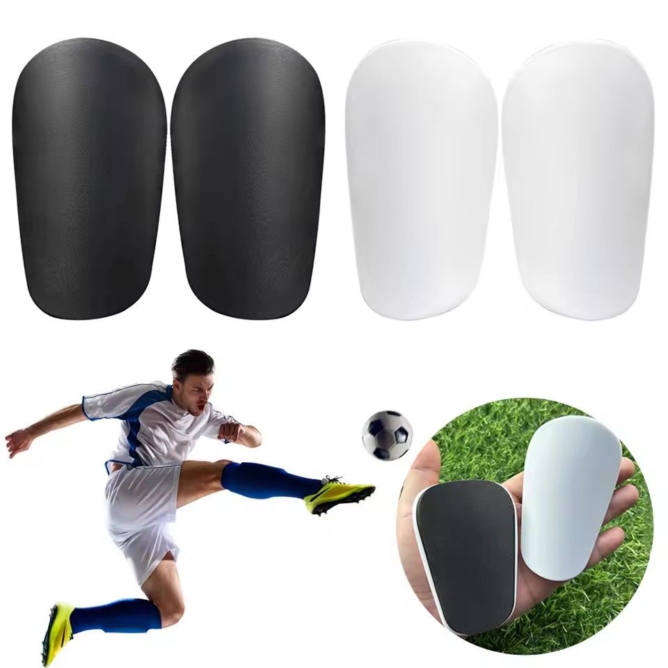 1Pair Shin Pads Wear-resistant Shock Absorbing Leg Protector Mini Shin Guards Soccer Shin Guards for Men Women Kids Boys Girls C-639