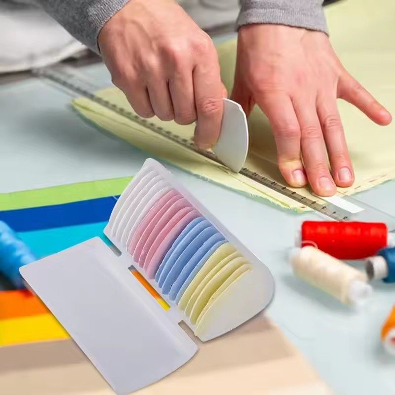 Colorful Tailor Chalk 20PCS Triangle Sewing Painting Powder Cutting Powder Clothing Pattern Marker Scratching Cutting Powder C-633