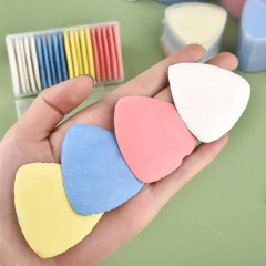 Colorful Tailor Chalk 20PCS Triangle Sewing Painting Powder Cutting Powder Clothing Pattern Marker Scratching Cutting Powder C-633