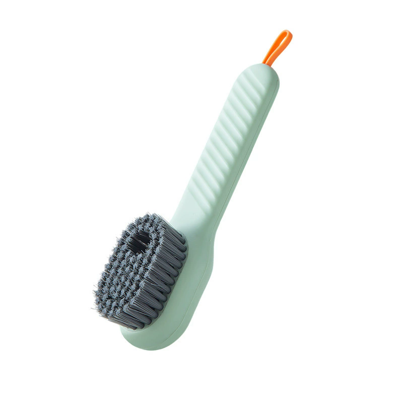 1PC soft wool laundry detergent with press type automatic liquid addition washing brush