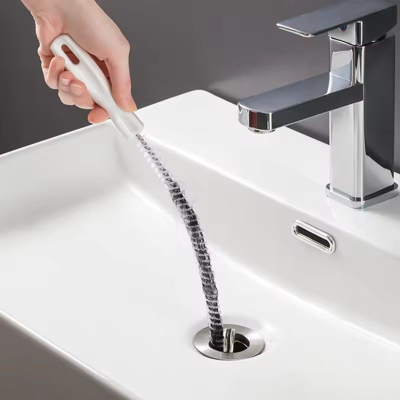1PC Pipe Dredging Artifact Kitchen Sewer Tool Cleaning Brush Hair Cleaner Dredging Tool
