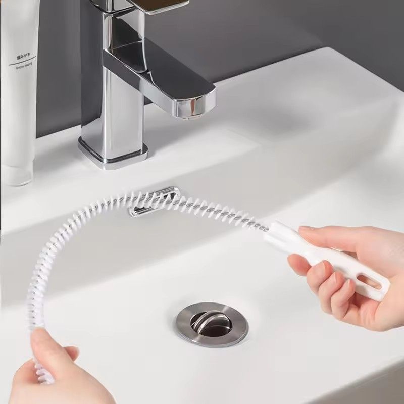 1PC Pipe Dredging Artifact Kitchen Sewer Tool Cleaning Brush Hair Cleaner Dredging Tool