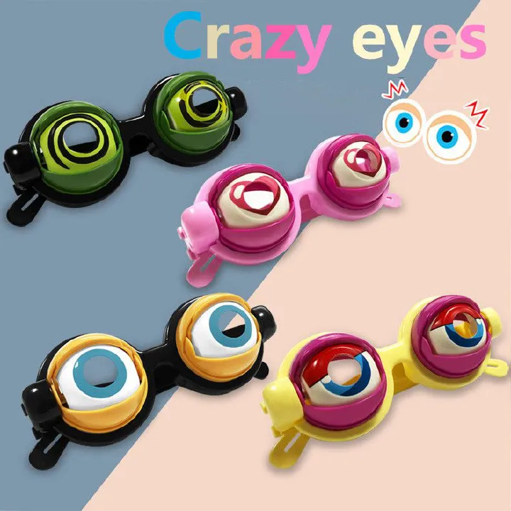 1PC   Straightening and crazy glasses, new and unique pranks, selfie videos, funny sand sculpture toys
