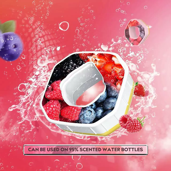 1PC Flavour Scent Pods Water Bottle Flavor Caps 0 Sugar 0 Calorie Multi-flavor Fragrance Ring with Fragrance Drink More Water