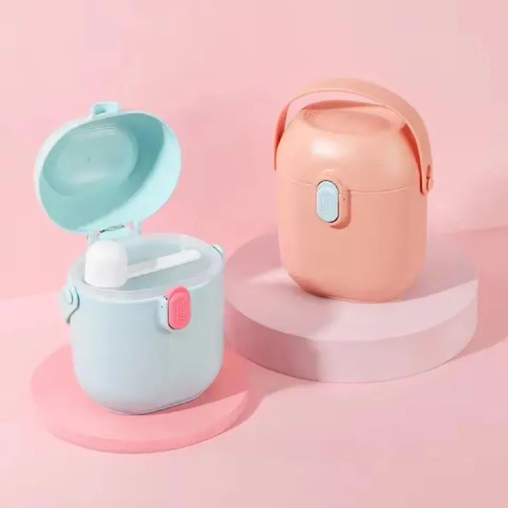 1PC Baby storage milk powder box, large capacity baby complementary food storage box, portable, moisture-proof for going ou