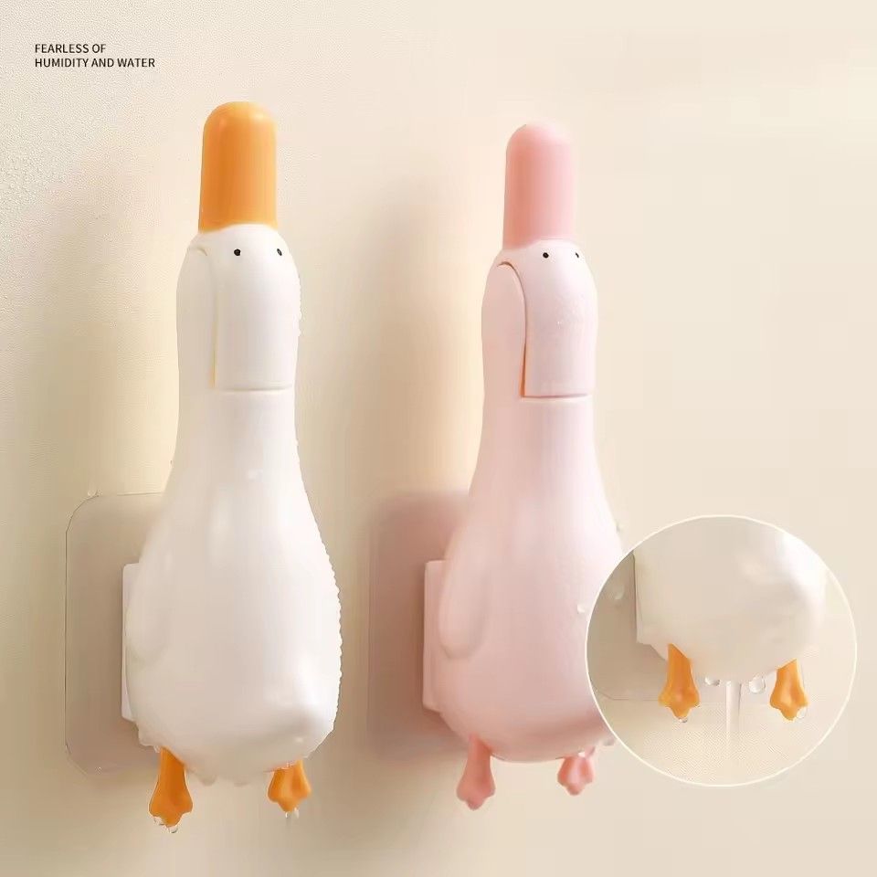 1PC  Hair cleaning clip, cute duck hair clip, sewer floor drain, garbage cleaning tool, bathroom clip