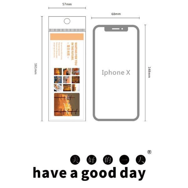 30pcs Ins Material Stickers Book Scrapbooking Junk Journal Creative Stationery DIY Deco Stickers