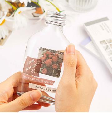 30pcs Ins Material Stickers Book Scrapbooking Junk Journal Creative Stationery DIY Deco Stickers