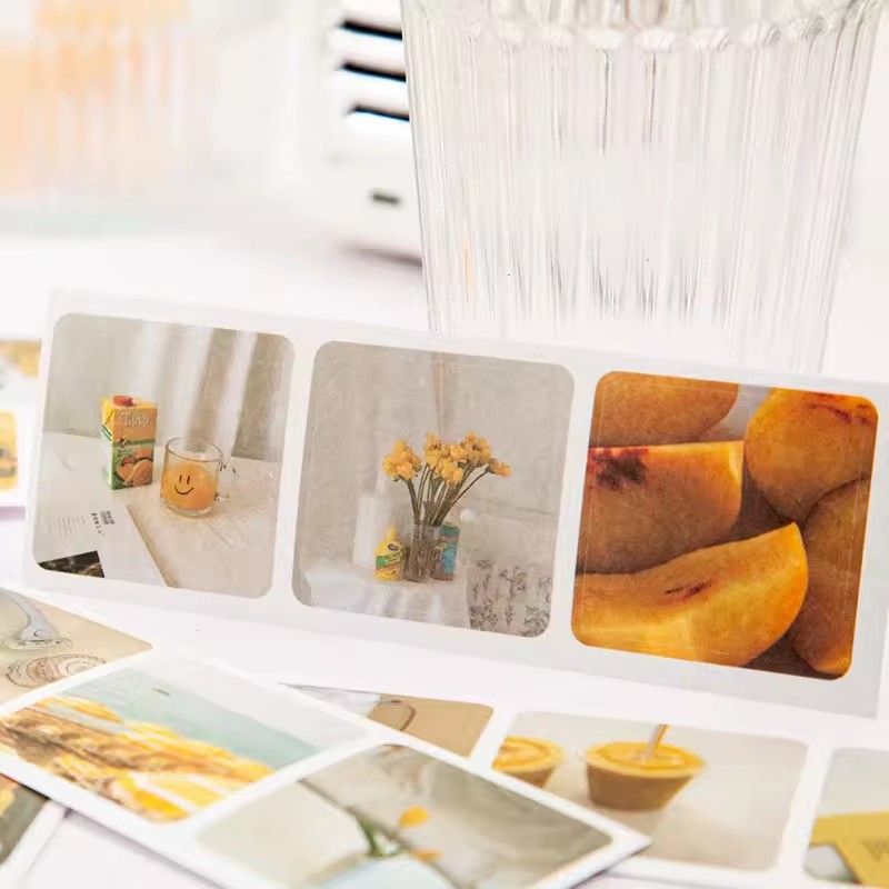 30pcs Ins Material Stickers Book Scrapbooking Junk Journal Creative Stationery DIY Deco Stickers