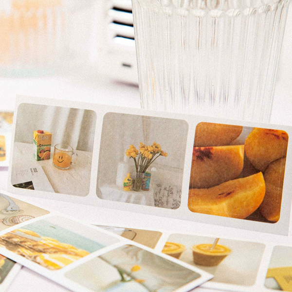 30pcs Ins Material Stickers Book Scrapbooking Junk Journal Creative Stationery DIY Deco Stickers