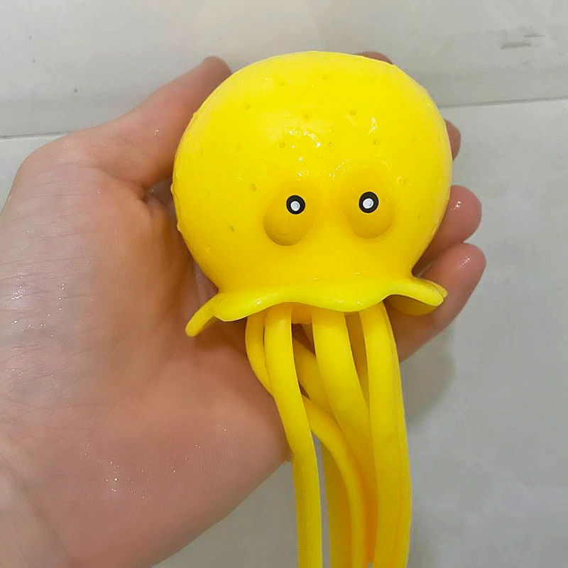 1PC  Octopus Water Pool Toys for Kids Sensory Octopus Water Bomb Splash Balls Toddler Bath Toy Swimming Pool Floating Swim Toys